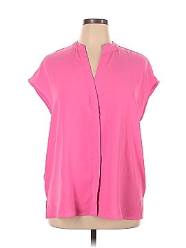 ELOQUII Short Sleeve Blouse (view 1)