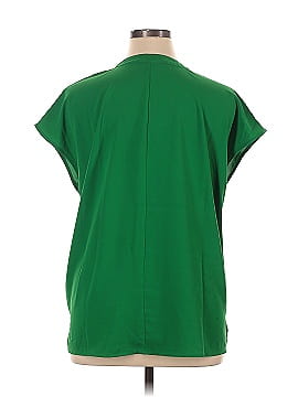 ELOQUII Short Sleeve Blouse (view 2)