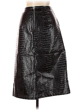 Who What Wear Faux Leather Skirt (view 2)