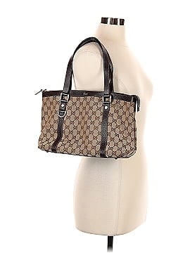 Gucci Abbey GG Canvas Shoulder Tote Bag (view 2)