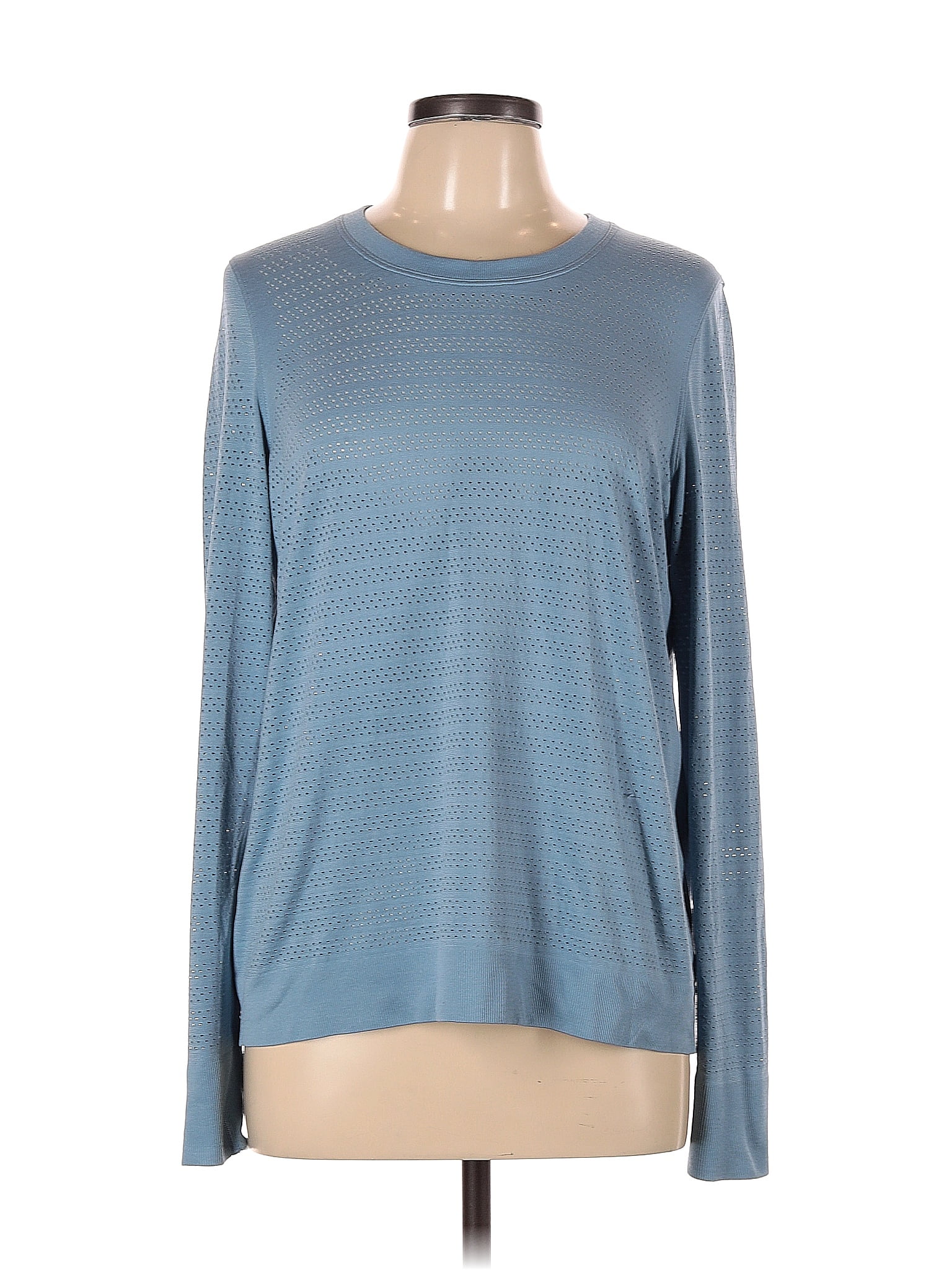 Lululemon Athletica Blue Long Sleeve T-Shirt Size 12 - 57% off | ThredUp