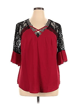 Shein 3/4 Sleeve Blouse (view 1)