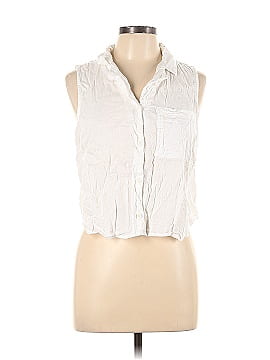 SO Sleeveless Button-Down Shirt (view 1)