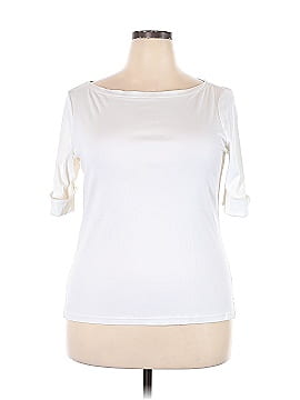 Lauren by Ralph Lauren 3/4 Sleeve T-Shirt (view 1)