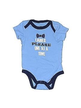 Luvable Friends Short Sleeve Onesie (view 1)