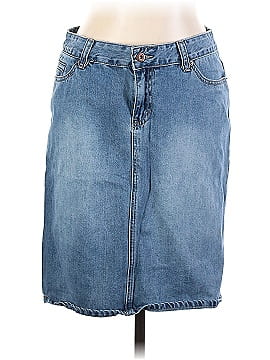 The Main Street Exchange Denim Skirt (view 1)