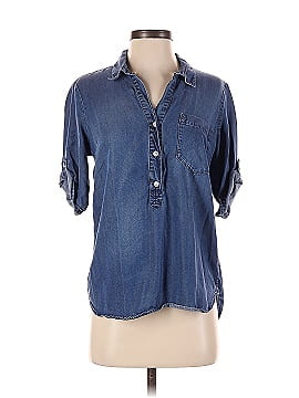 Lucky Brand Short Sleeve Blouse (view 1)