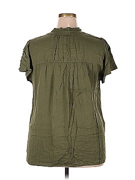 Rose + Olive Short Sleeve Blouse (view 2)