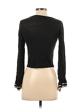 Zara W&B Collection Long Sleeve Top (view 2)