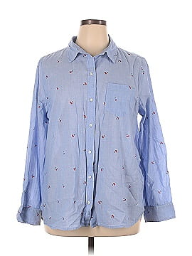 Gap Long Sleeve Button-Down Shirt (view 1)