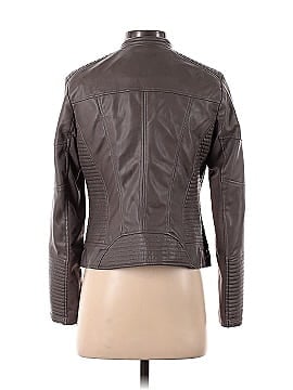 Bar III Faux Leather Jacket (view 2)