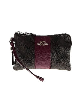 Coach Factory Leather Wristlet (view 1)