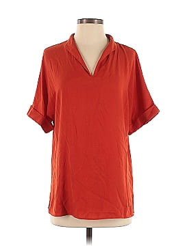 Calvin Klein Short Sleeve Blouse (view 1)