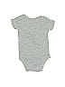 Gerber Graphic Gray Short Sleeve Onesie Size 0-3 mo - photo 2