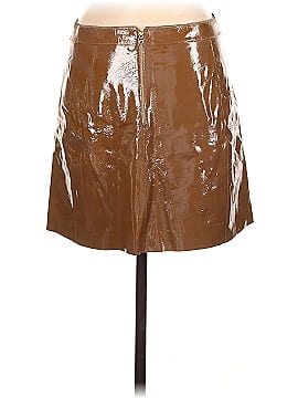 Elie Tahari Faux Leather Skirt (view 2)