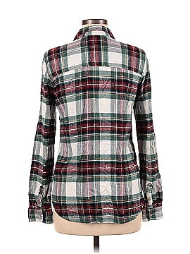 American Eagle Outfitters Long Sleeve Button-Down Shirt (view 2)