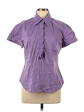 New York & Company Short Sleeve Blouse (view 1)