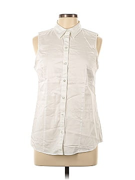 The Limited Sleeveless Button-Down Shirt (view 1)