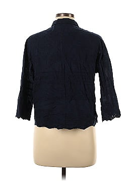 Solitaire 3/4 Sleeve Button-Down Shirt (view 2)