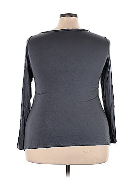 Lane Bryant 3/4 Sleeve T-Shirt (view 2)