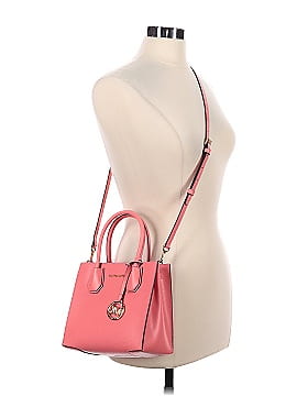 MICHAEL Michael Kors Leather Satchel (view 2)