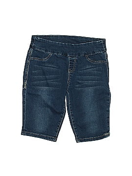 Rubberband Denim Shorts (view 1)