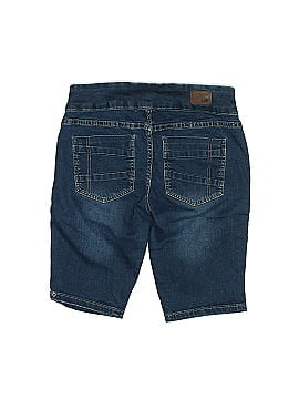 Rubberband Denim Shorts (view 2)