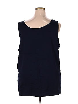 Lands' End Sleeveless T-Shirt (view 2)