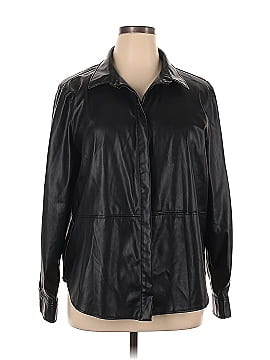 H&M Faux Leather Jacket (view 1)