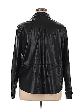 H&M Faux Leather Jacket (view 2)