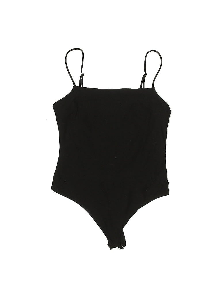 LULUS Pre-owned Bodysuit In Black