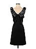 Betsy & Adam Black Cocktail Dress Size 1 - photo 1