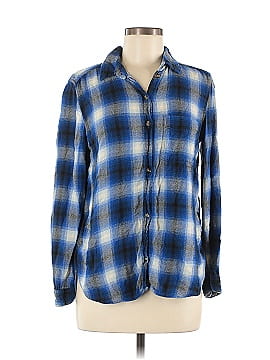 American Eagle Outfitters Long Sleeve Button-Down Shirt (view 1)