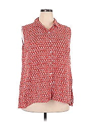 J.Jill Sleeveless Button Down Shirt