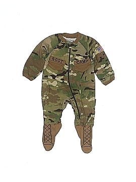 Tiny Troopers Long Sleeve Onesie (view 1)