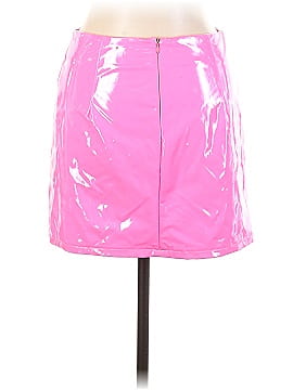 Shein Faux Leather Skirt (view 2)