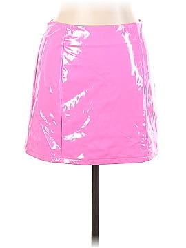 Shein Faux Leather Skirt (view 1)