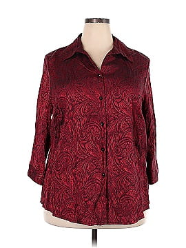 Allison Daley 3/4 Sleeve Button-Down Shirt (view 1)