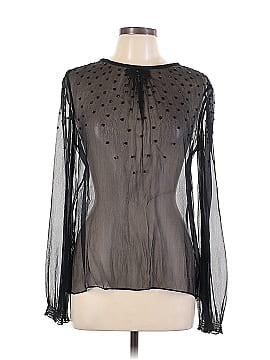 Donna Karan New York Sleeveless Silk Top (view 1)