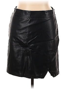 Ann Taylor LOFT Faux Leather Skirt (view 1)