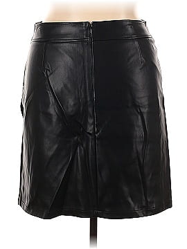 Ann Taylor LOFT Faux Leather Skirt (view 2)