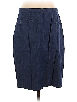 Brooks Brothers Denim Skirt (view 2)