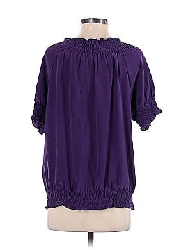 Joie Short Sleeve Silk Top (view 2)