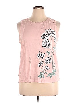 Ann Taylor LOFT Outlet Sleeveless T-Shirt (view 1)