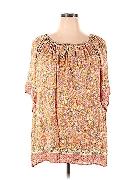 Cynthia Rowley TJX Short Sleeve Blouse (view 1)