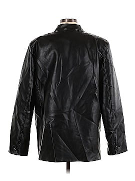 Babaton Faux Leather Jacket (view 2)