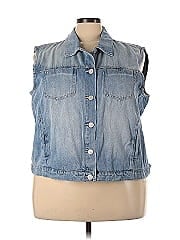 Suzanne Betro Denim Vest