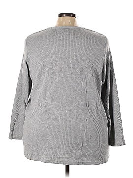 Woman Within Long Sleeve Henley (view 2)