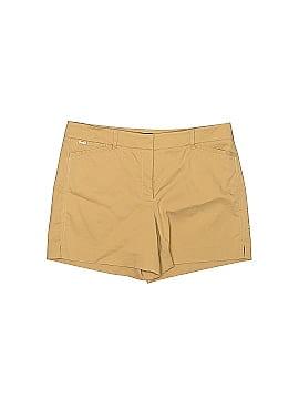 White House Black Market Khaki Shorts (view 1)