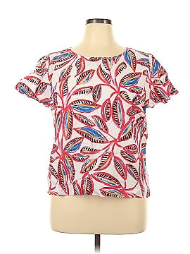 J.Crew Factory Store Short Sleeve Blouse (view 1)